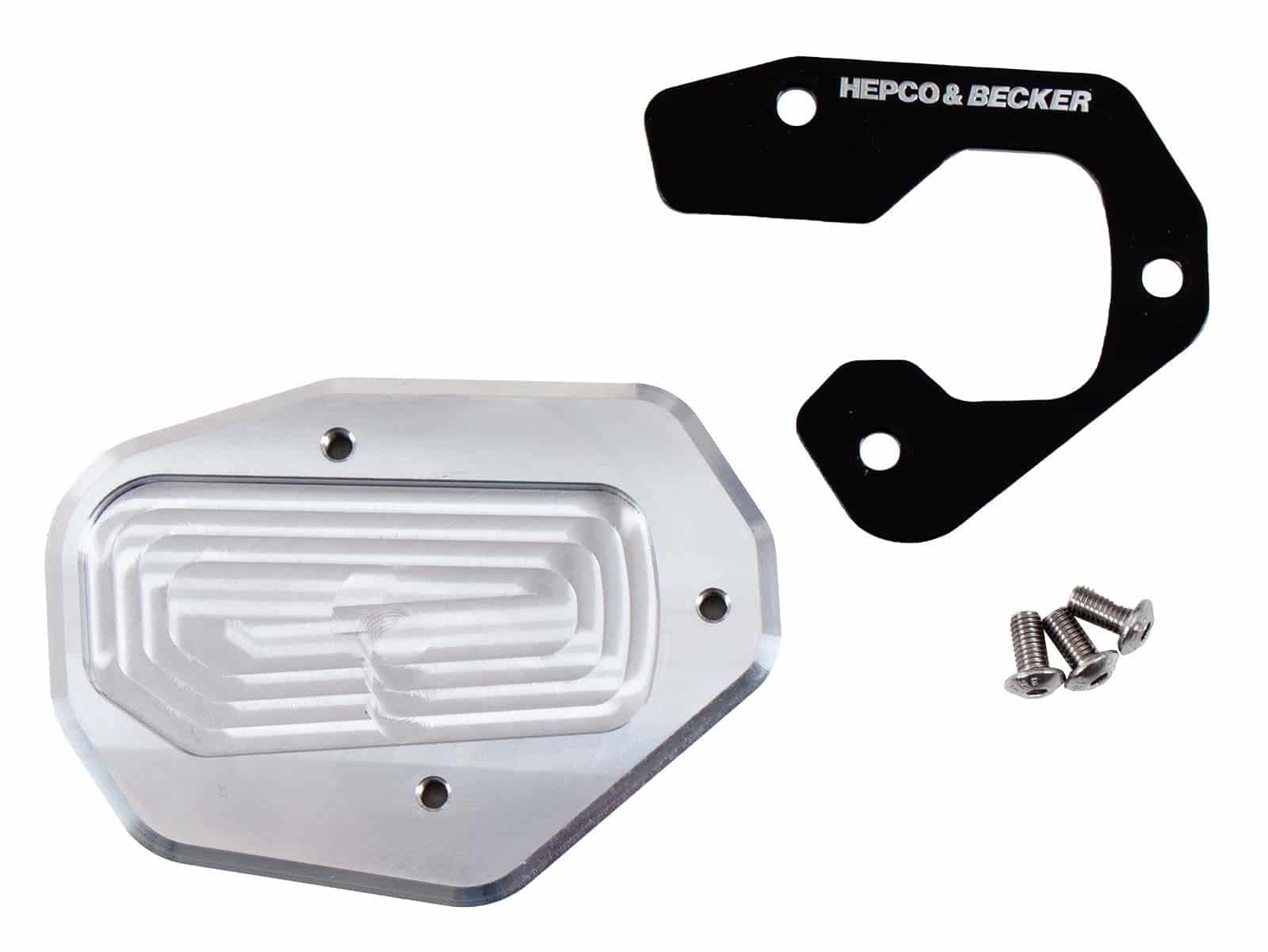 Plaque de béquille latérale pour Harley Davidson Pan America 1250 / Special (21-) Hepco & Becker