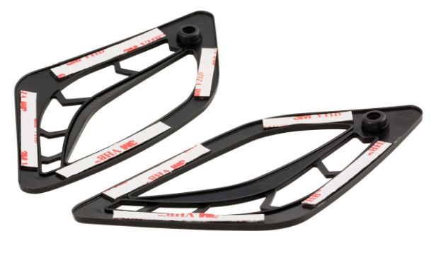 Grille de clignotants droite et gauche, arrière pour Vespa GTS/GTS Super/GTV/GT 60/GT/GT L, noir mat