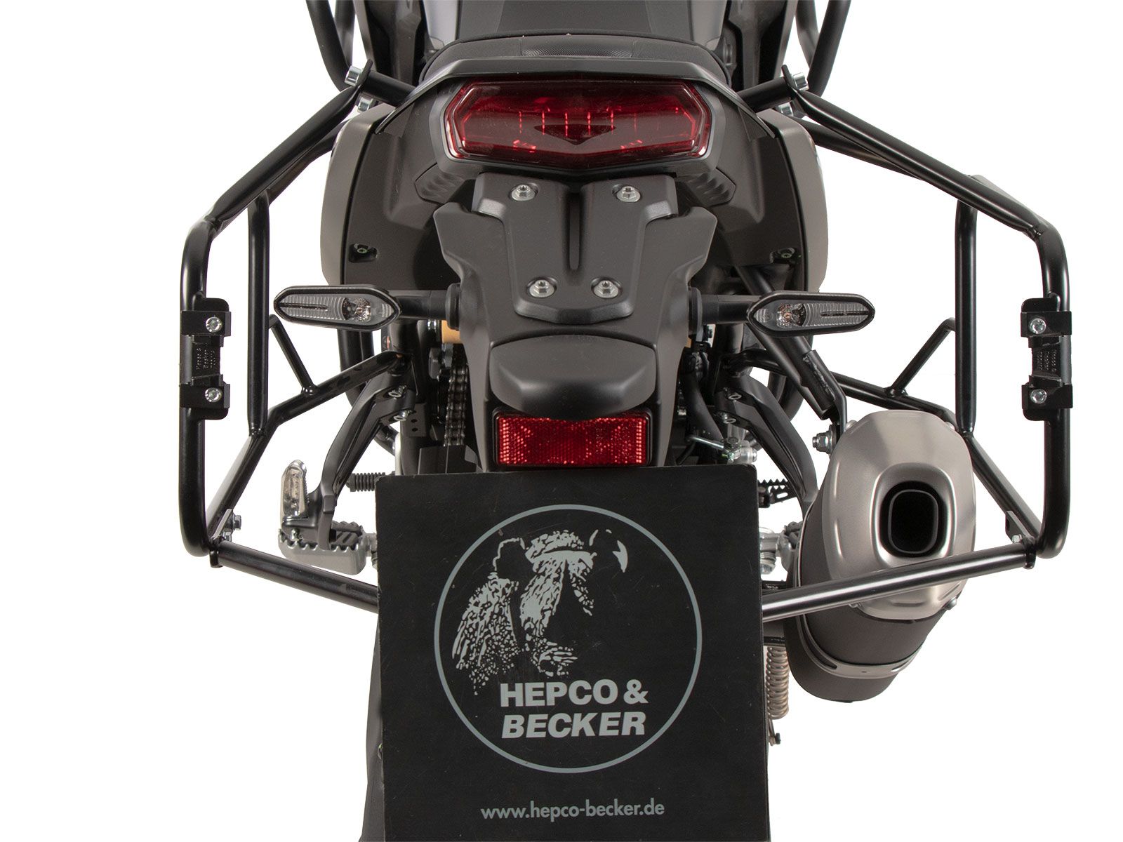 Support de valises latérales vissé noir pour Yamaha Ténéré 700 (25-) Hepco & Becker