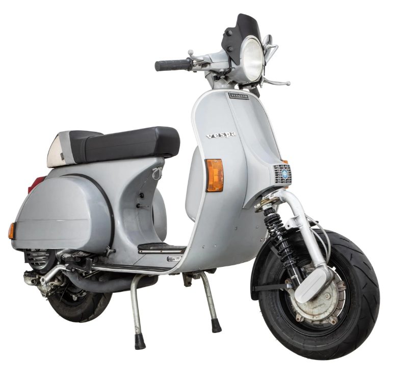 Aile Garelli Race EVO II pour Vespa PX 80-200ccm, GFK, noir