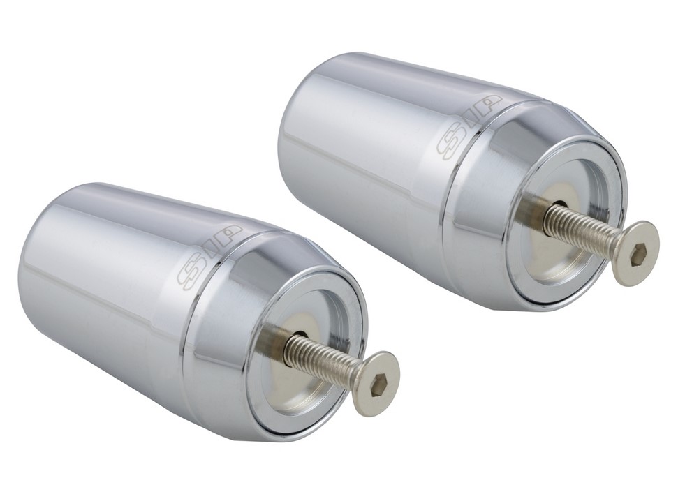 Poids de guidon pour Vespa GTS/GTS Super/GTV/GT 60/GT/GT L 125-300ccm, chrome