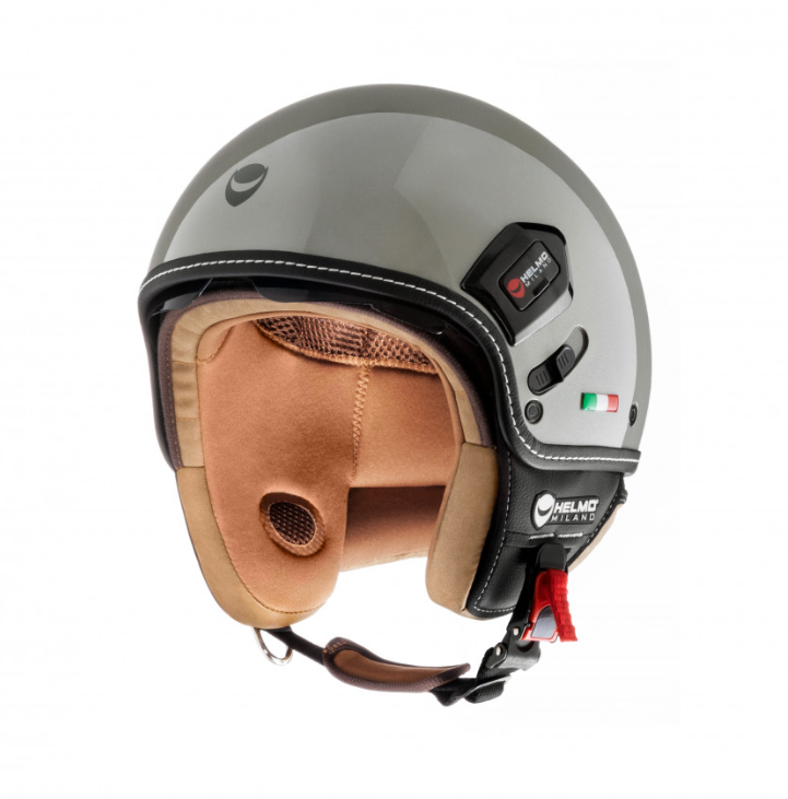 Helmo Milano Demi Jet, Puro Premium, gris brillant