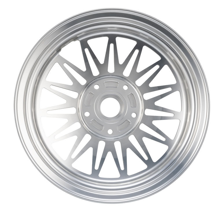 Jante Comb 3 avant/arrière 12" pour Vespa GTS/GTS Super/GTV/GT/946 125-300cc, argentée