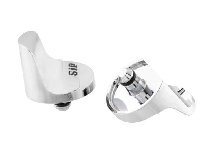 Cache trou de rétroviseur gauche & droite pour Vespa Primavera/Sprint/Elettrica 50-150ccm, chrome