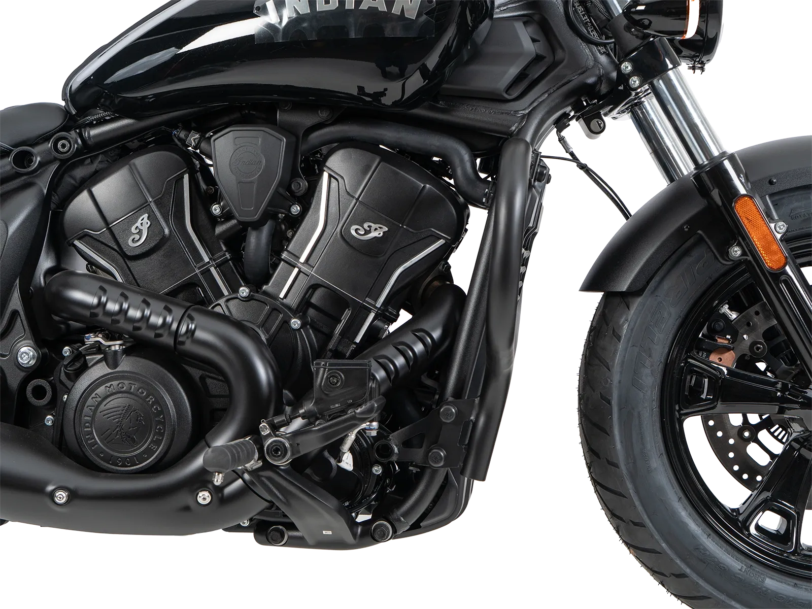 Arceau de protection moteur noir pour Indian Scout Sixty Classic (25-) Hepco & Becker