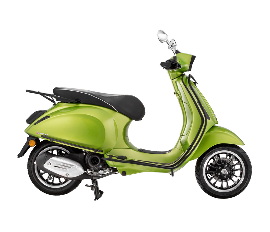 Pont à bagages arrière pour Vespa Primavera /Sprint /Elettrica 50-150ccm, noir mat