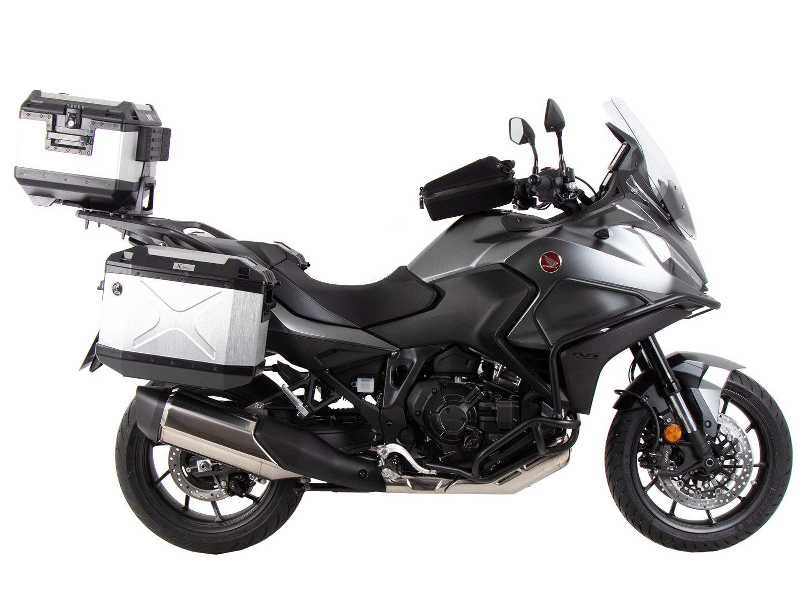 Support de topcase en alurack pour le porte-bagages d'origine pour Honda NT 1100 (22-24) Hepco & Becker