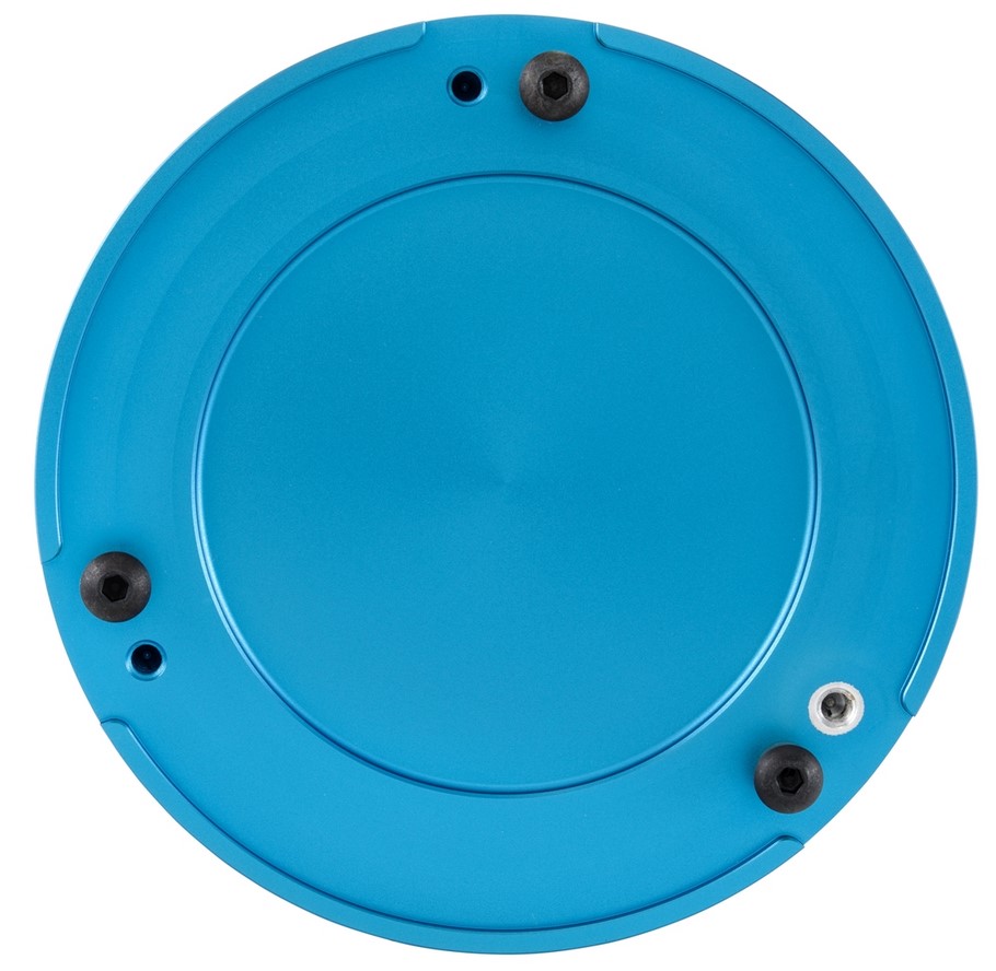 Cache couvercle vario pour Vespa, bleu mat