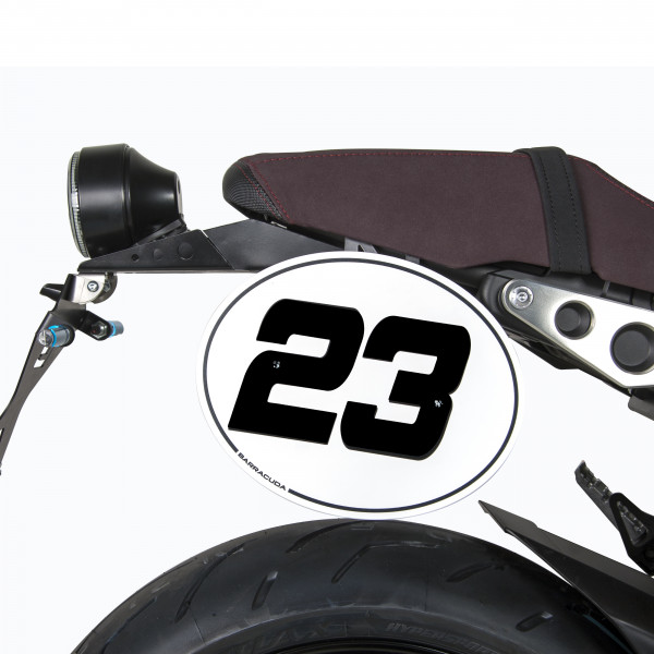 Plaque d'immatriculation pour Yamaha XSR 900 - Barracuda