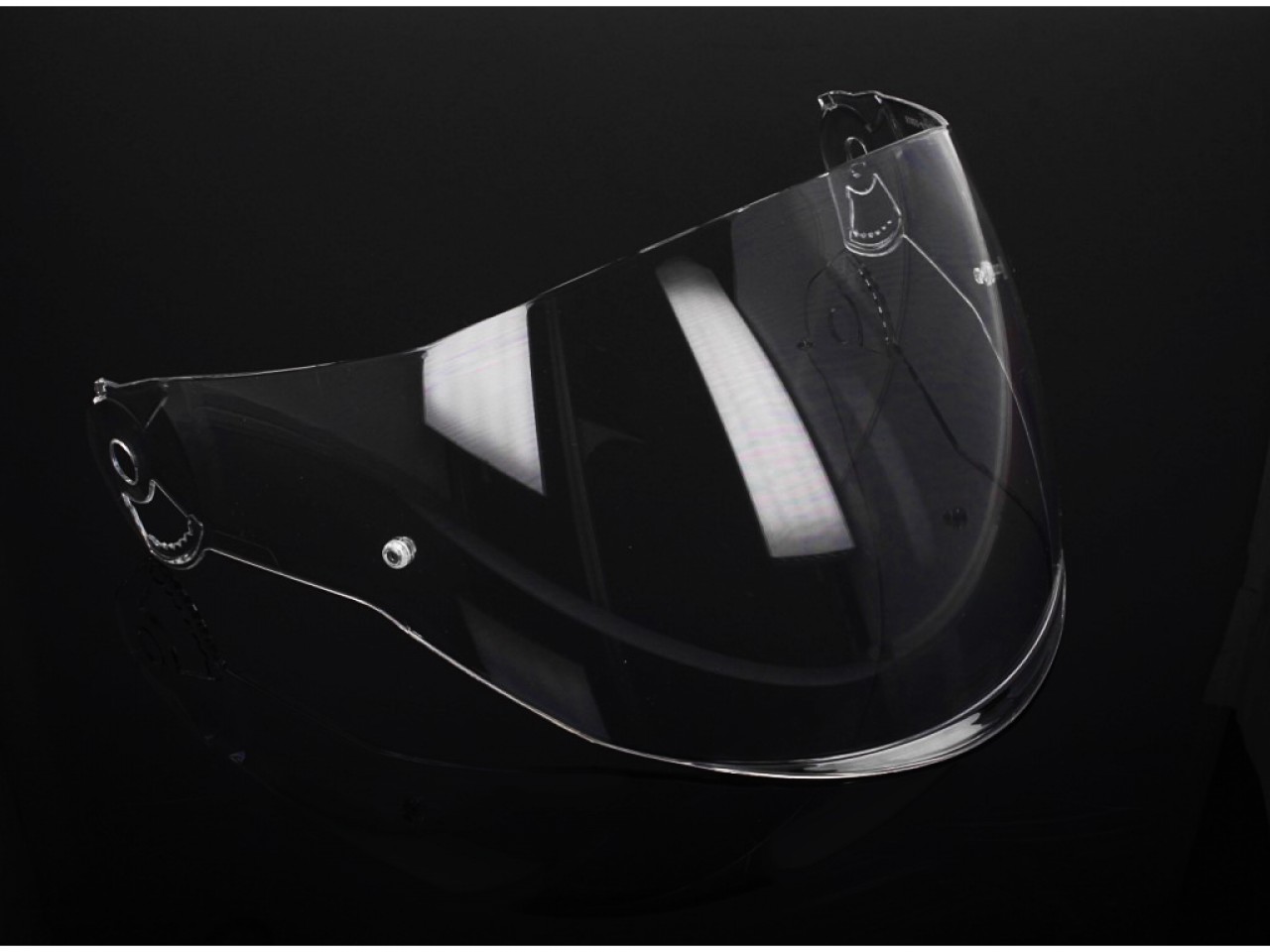 Visière Helmo Milano, FuoriRotta, incolore, anti-rayures, longue