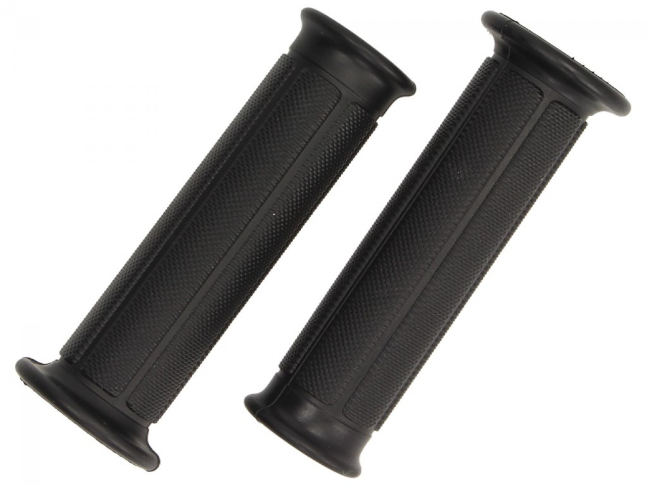 ariete Jeu de poignées en caoutchouc ouvert, Ø 22,00/24,00 mm, longueur : 120 mm, noir, Super Soft