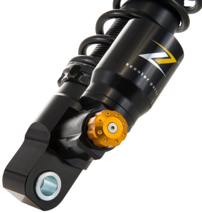 Amortisseur "Black Edition", avant pour Vespa Primavera/Sprint 50 -150ccm 2T/4T AC, noir
