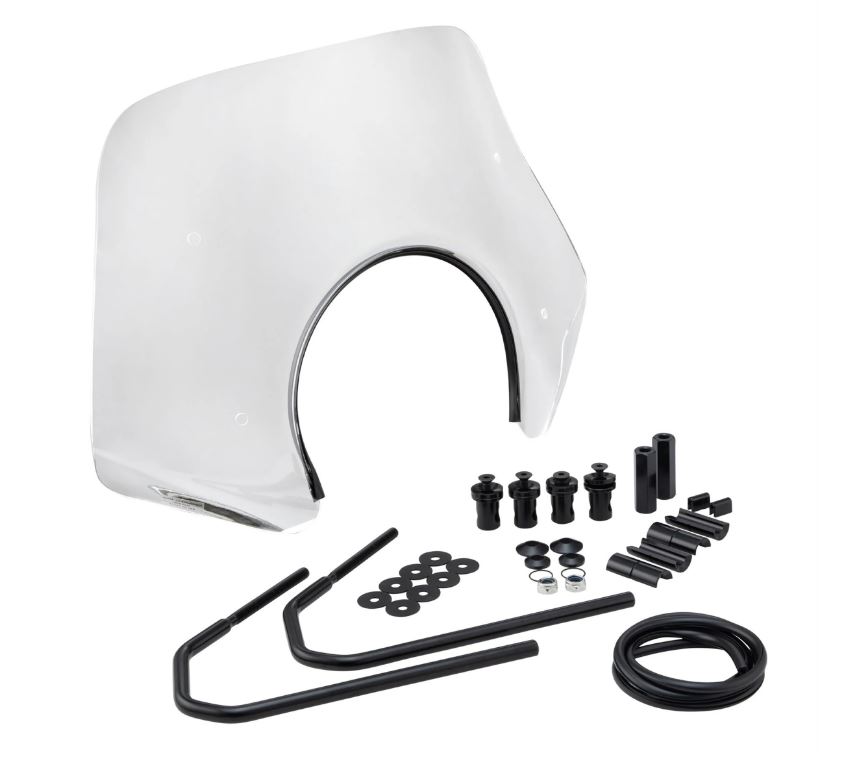 Flyscreen ERMAX Piccolo H 160 mm pour Vespa GTS/GTS Super/GT/GT L (-22), clair