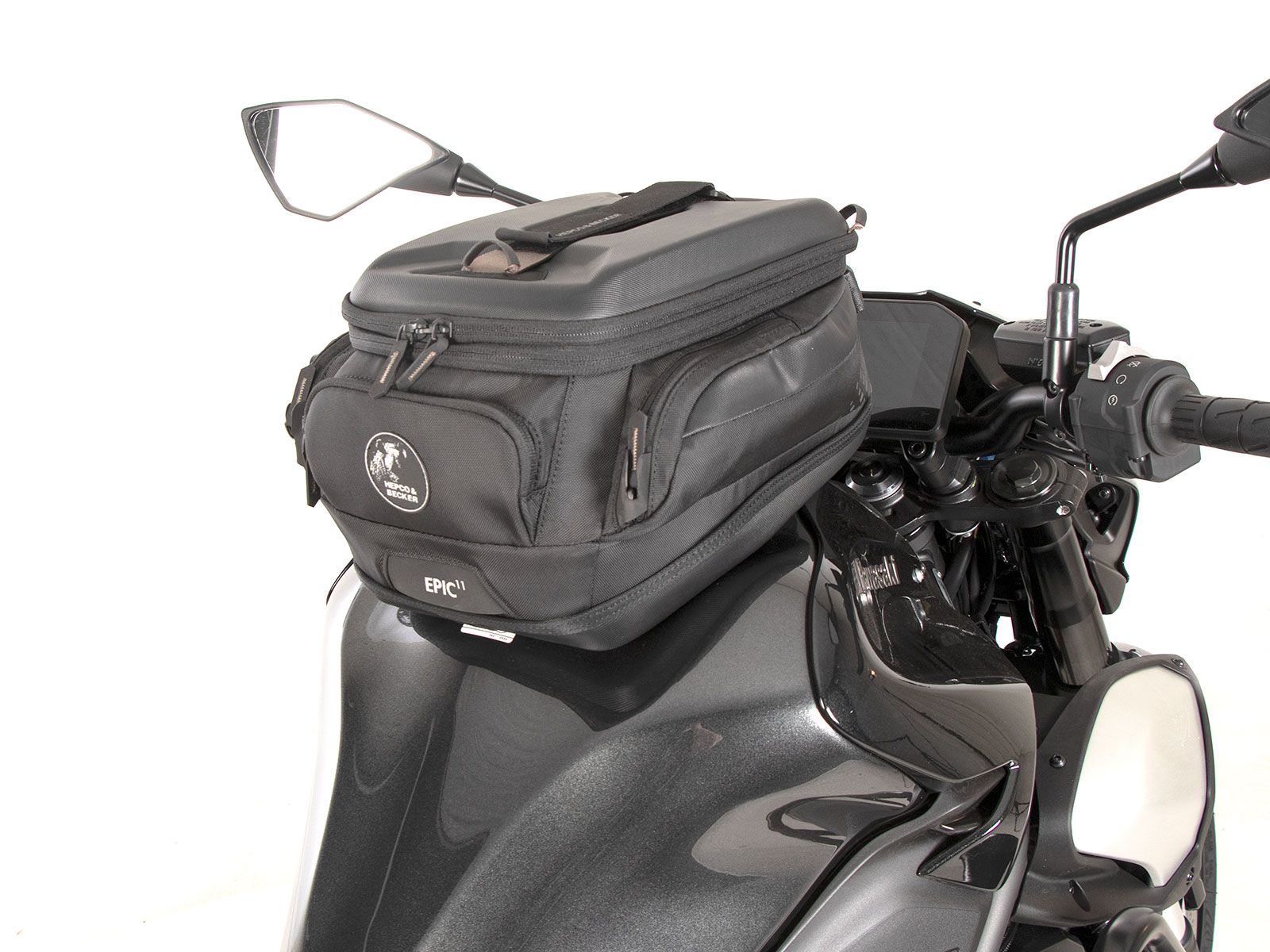 Anneau de réservoir Basic avec unité de fermeture de la sacoche de réservoir pour Kawasaki Z 900 /SE (25- ) Hepco & Becker