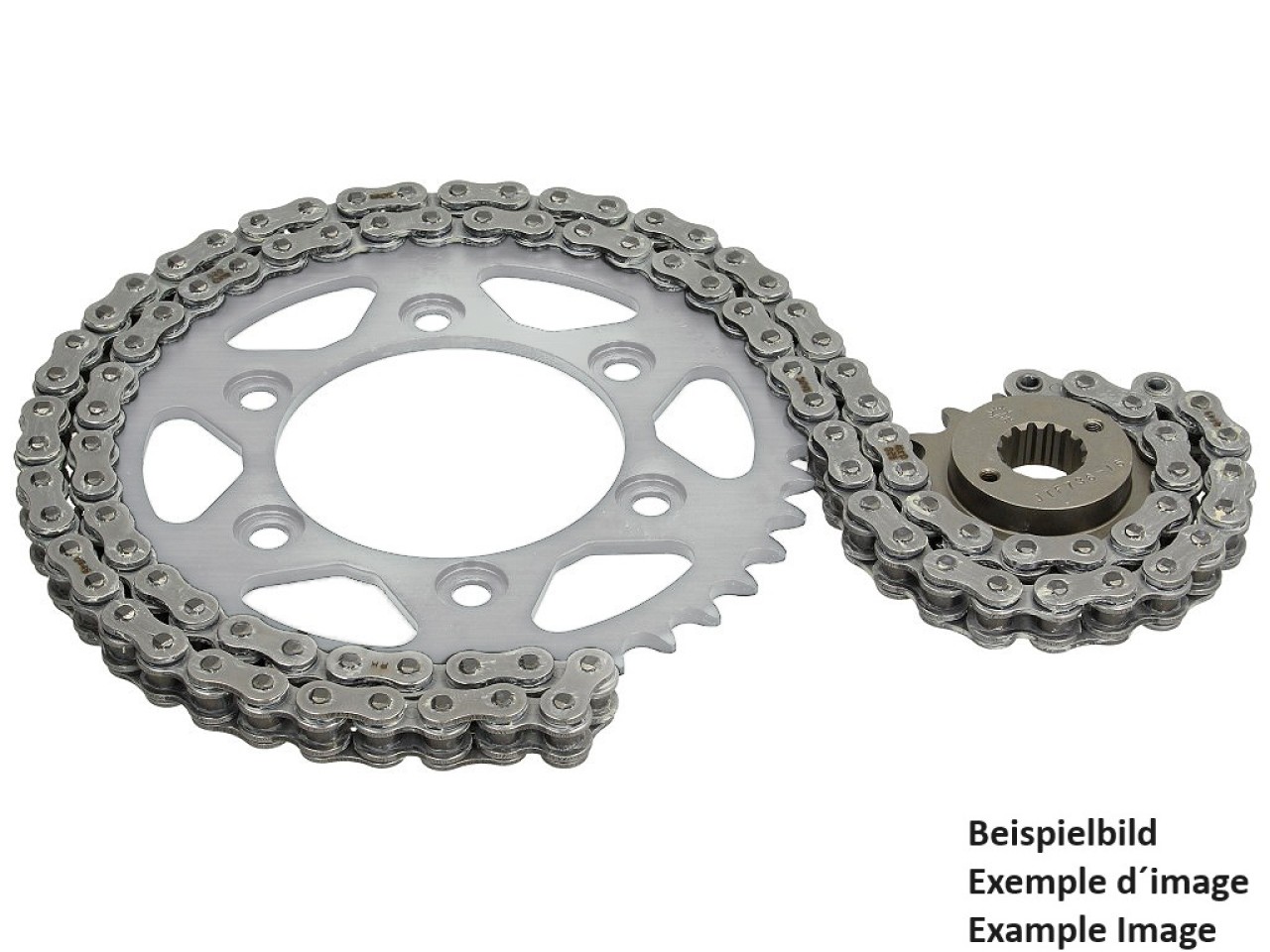 Jeu de chaînes Tsubaki Alpha-2 XRS, pas : 530/108, rapport : 16/42