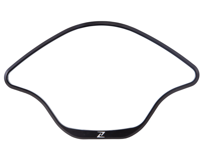Anneau décoratif tachymètre ZELIONI pour Vespa Primavera/Sprint/Elettrica 50-150ccm 2T/4T AC, noir