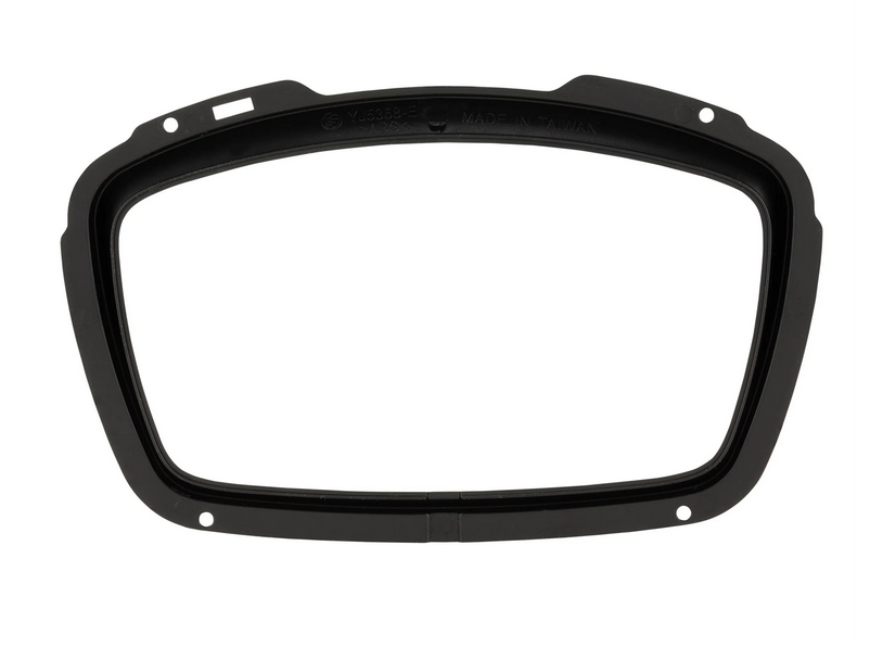 Anneau décoratif tachymètre pour Vespa Elettrica/Primavera Sport/Sprint Sport 125/150ccm, noir brillant