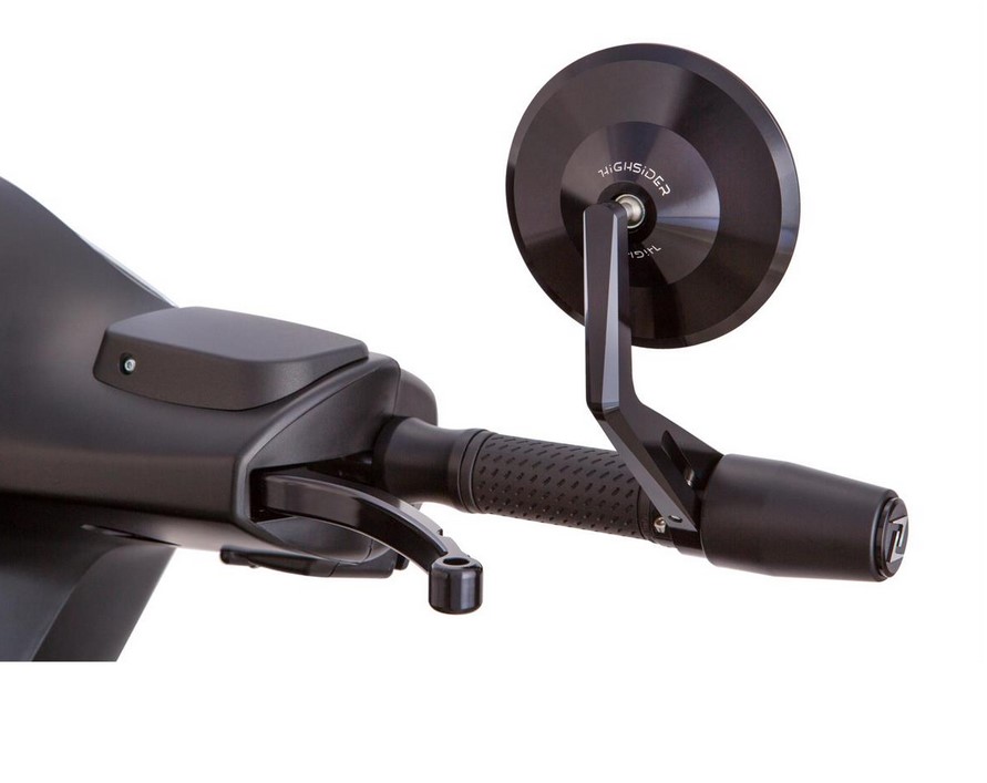 Kit levier de frein sport ZELIONI pour Vespa, droite et gauche, noir