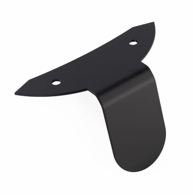 Support Pickerl pour plaque de contrôle autrichienne pour Vespa GTS/GTS Super/GTV/GT, noir brillant