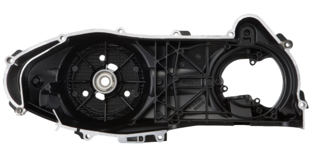 Couvercle de vario pour Vespa, noir mat