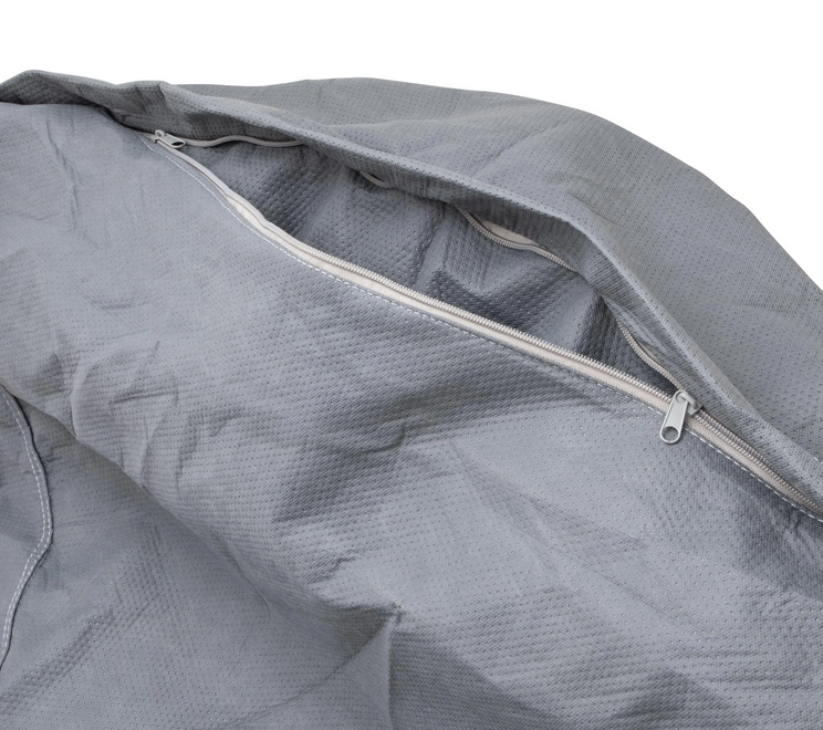 Garage pliant Indoor PREMIUM 2.0 pour Vespa ET2/ET4/LX/LXV/S/Primavera/Sprint, taille L, gris