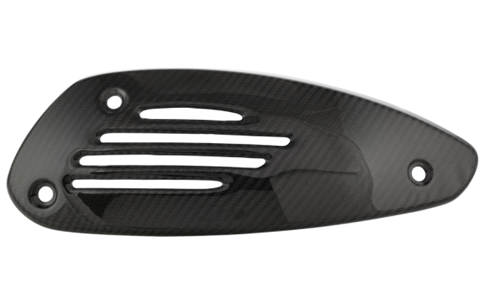 Bouclier thermique d'échappement pour Vespa GTS/GTS Super/GTV/GT 60 125-300ccm, carbone