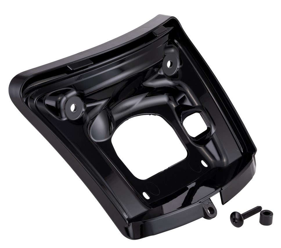 Cadre feu arrière Conversion pour Vespa GTS/GTS Super/GTV 125-300ccm ('14-'18), noir brillant