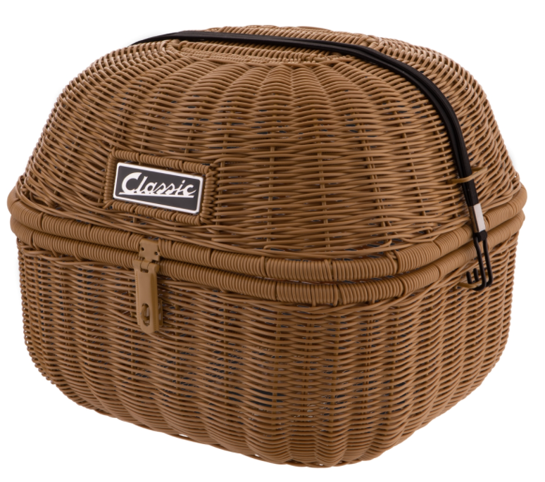 Panier à bagages Classic pour Vespa, marron