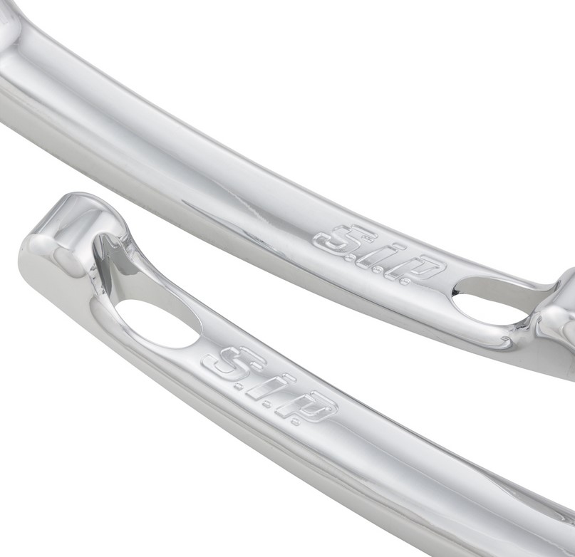 Jeu de leviers de frein sport pour Vespa, droite et gauche, chromé