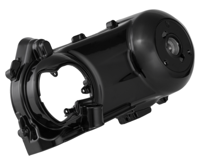 Couvercle de vario pour Vespa, noir brillant