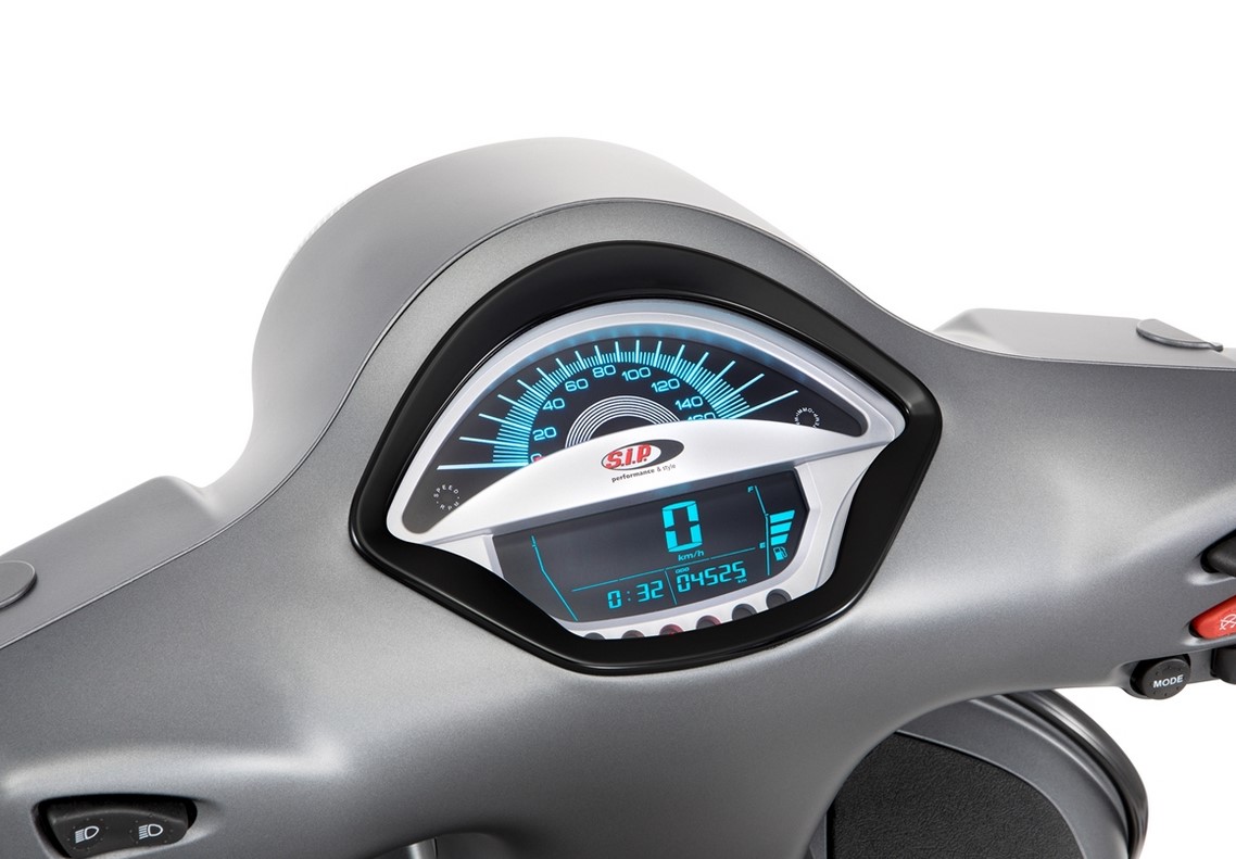 Compte-tours/tachymètre pour Vespa GTS/GTS Super 300ccm FL ('14-), argenté