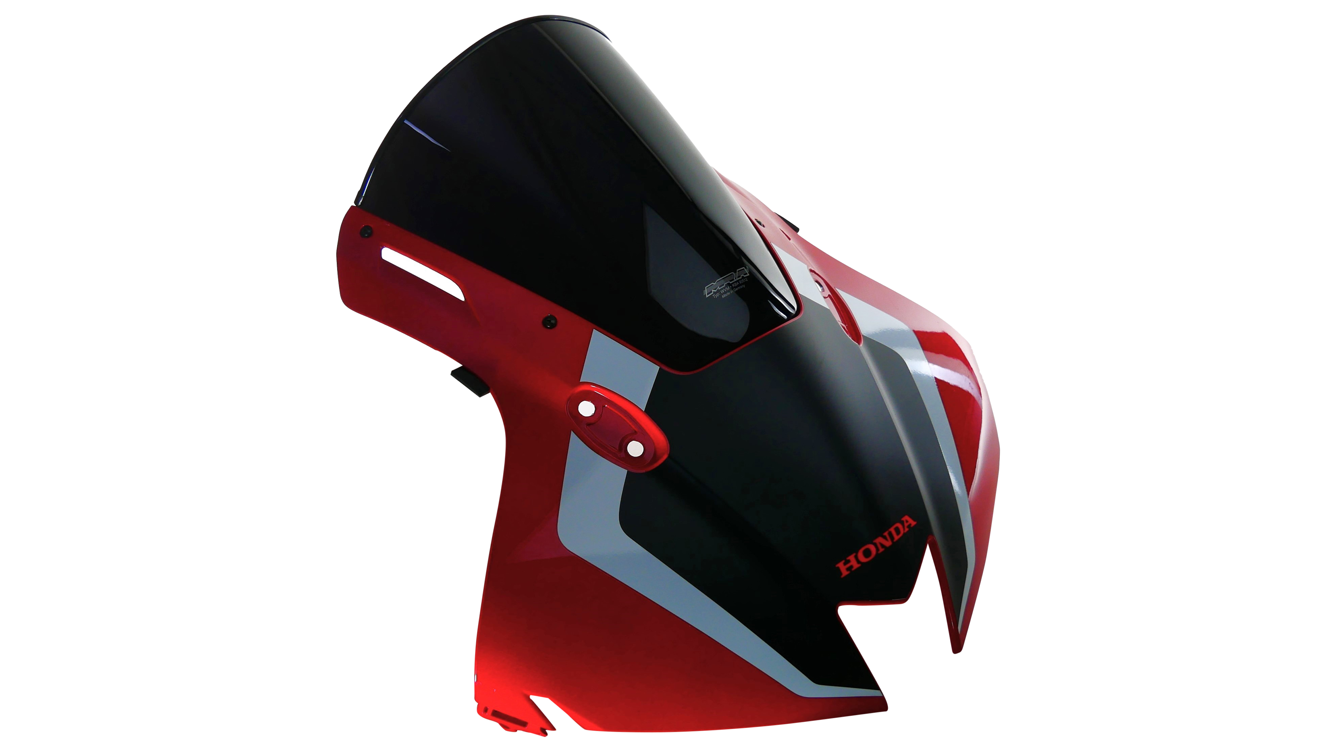 Ecran MRA Racing "R" noir pour Honda CBR 600 RR (24-)