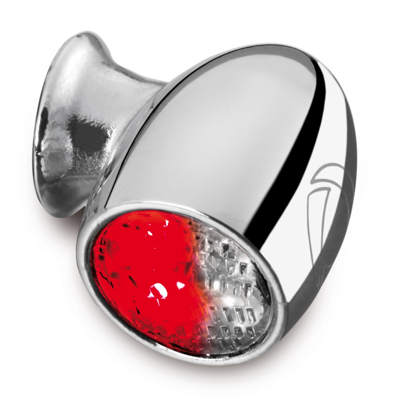 Kellermann Clignotant, feu arrière et feu stop, Atto DF, acier, LED, HL/HR 12 V, chrome brillant