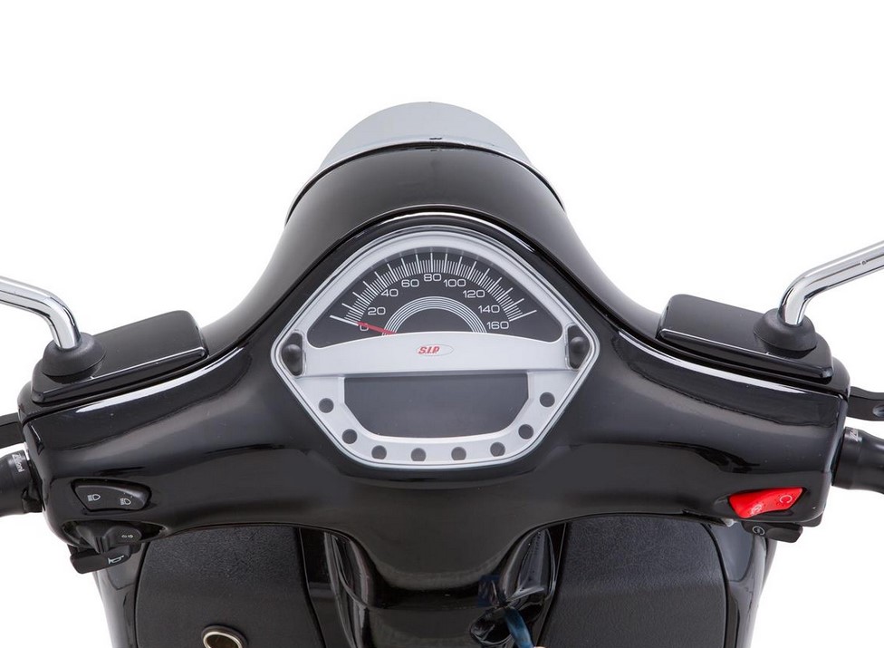 Compte-tours/tachymètre pour Vespa GTS/GTS Super/GTS SuperSport, i.e., 125-300ccm (-'14), argent