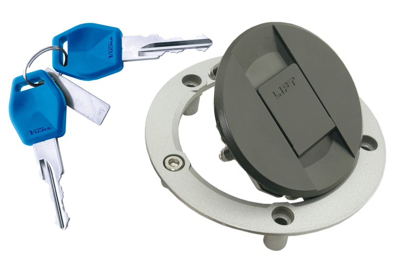 Bouchon de réservoir d'essence BIHR type original pour : KAWASAKI ER6N-F/SUZUKI SV 650