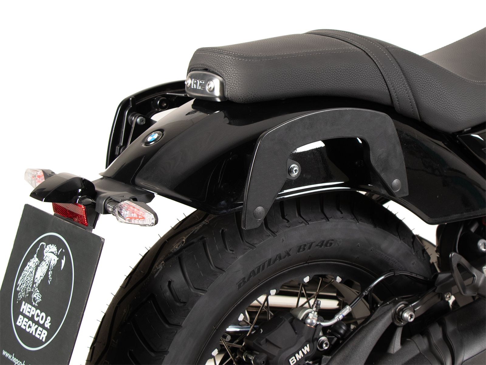 Support latéral C-Bow noir pour BMW R 12 (24-) Hepco & Becker