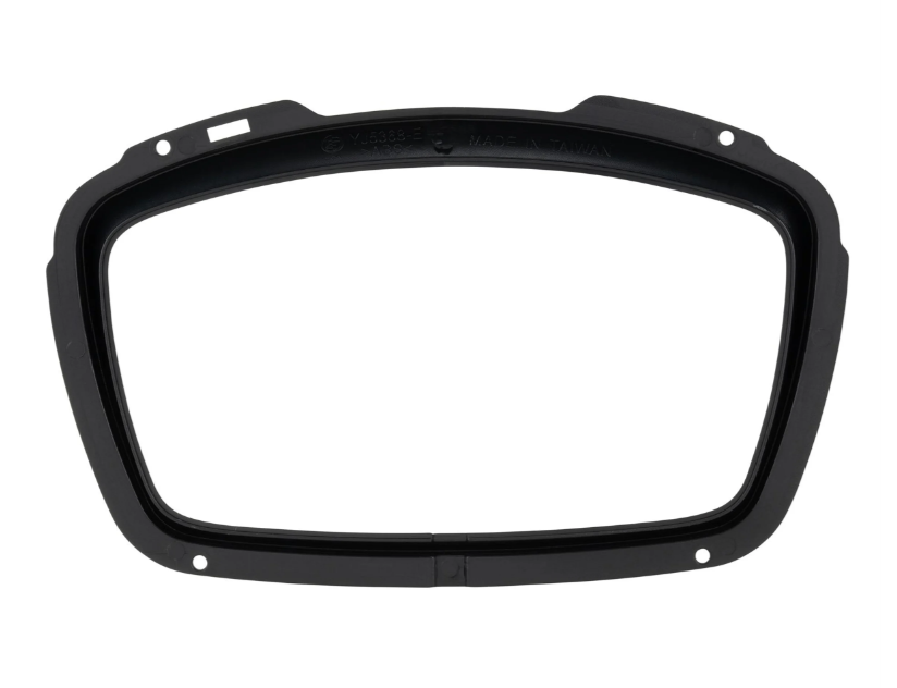 Anneau décoratif tachymètre pour Vespa Elettrica/Primavera Sport/Sprint Sport 125/150ccm, noir mat