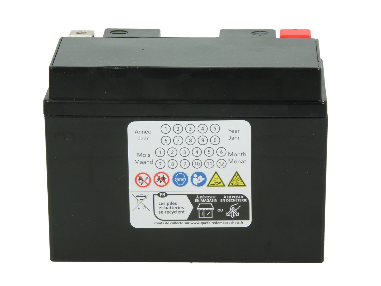 Batterie Sceed24 12 V, 11 A, gel / SLA