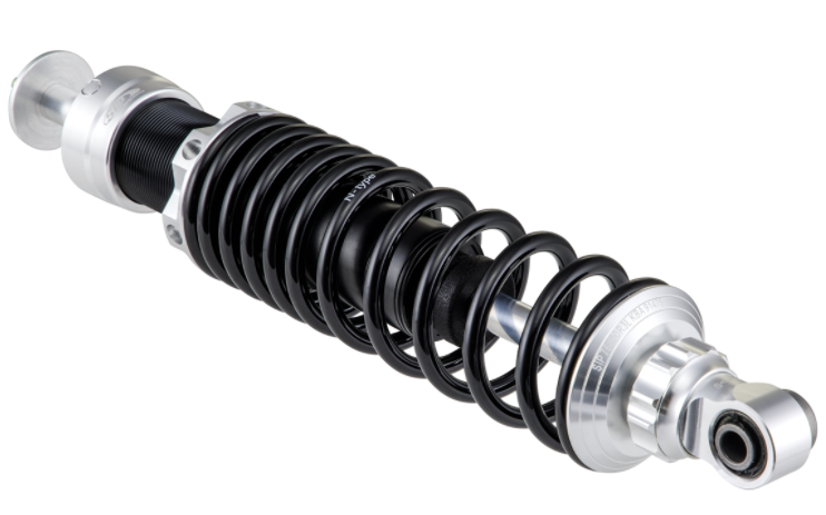 Amortisseur arrière pour Vespa GTS/GTS Super/GTV/GT 60/GT/GT L 125-300ccm, argenté