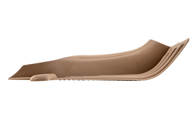 Tapis de sol pour Vespa Primavera/Sprint/Elettrica 50-150ccm, beige marron