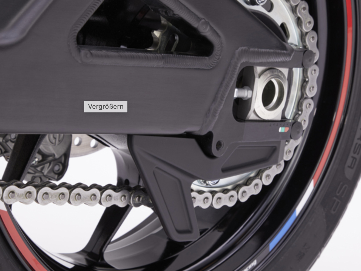 Protège chaîne pour Honda CBR1000RR-R BJ 20-