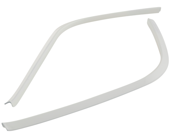 Tube mono fente marchepied blanc pour Vespa Primavera/Sprint 50-150ccm