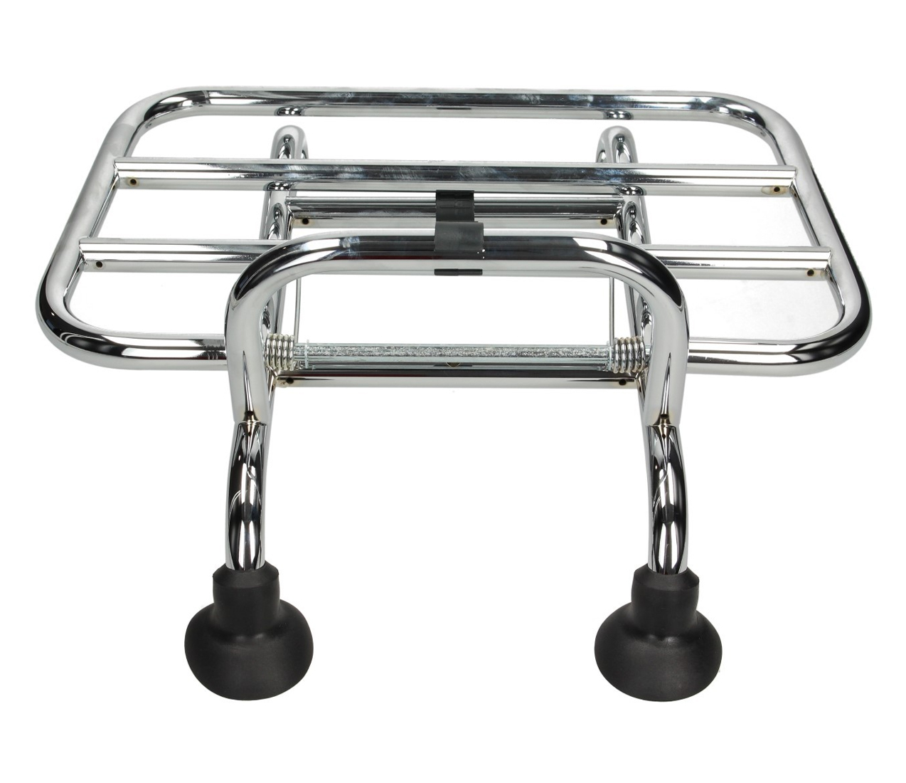 Porte-bagages avant original pliable chromé Vespa LX