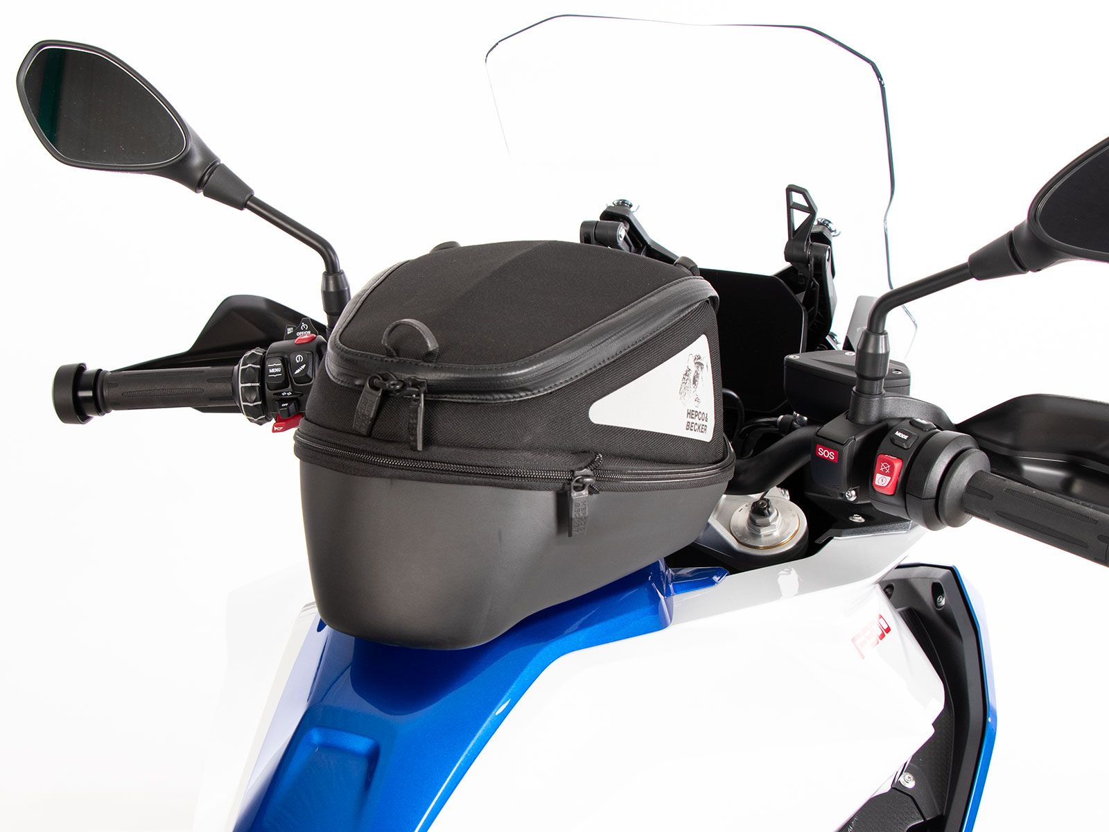 Anneau de réservoir Basic avec unité de fermeture de la sacoche de réservoir pour BMW F 900 XR (25-) Hepco & Becker