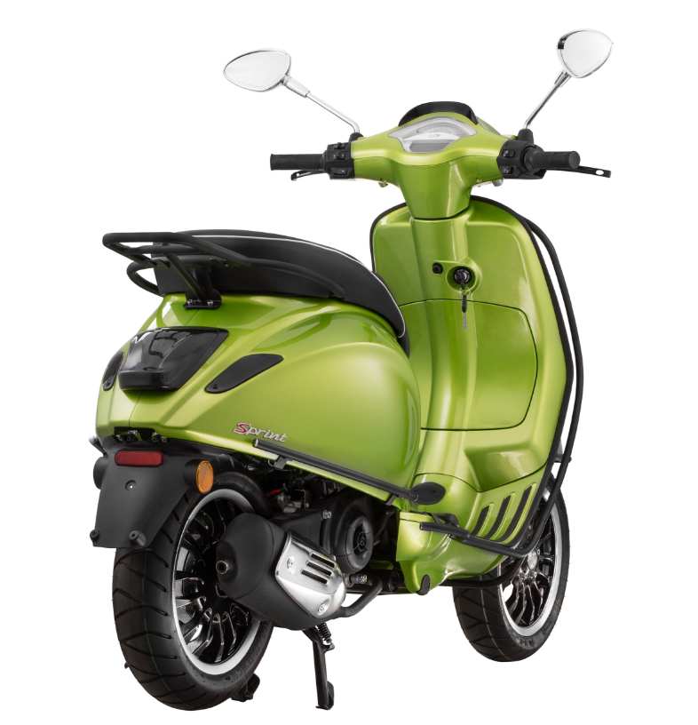 Arceau de protection latéral pour Vespa Primavera/Sprint/Elettrica 50-150ccm, noir mat