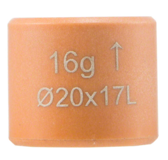 Rouleau de variateur 20x17 mm 16,0g