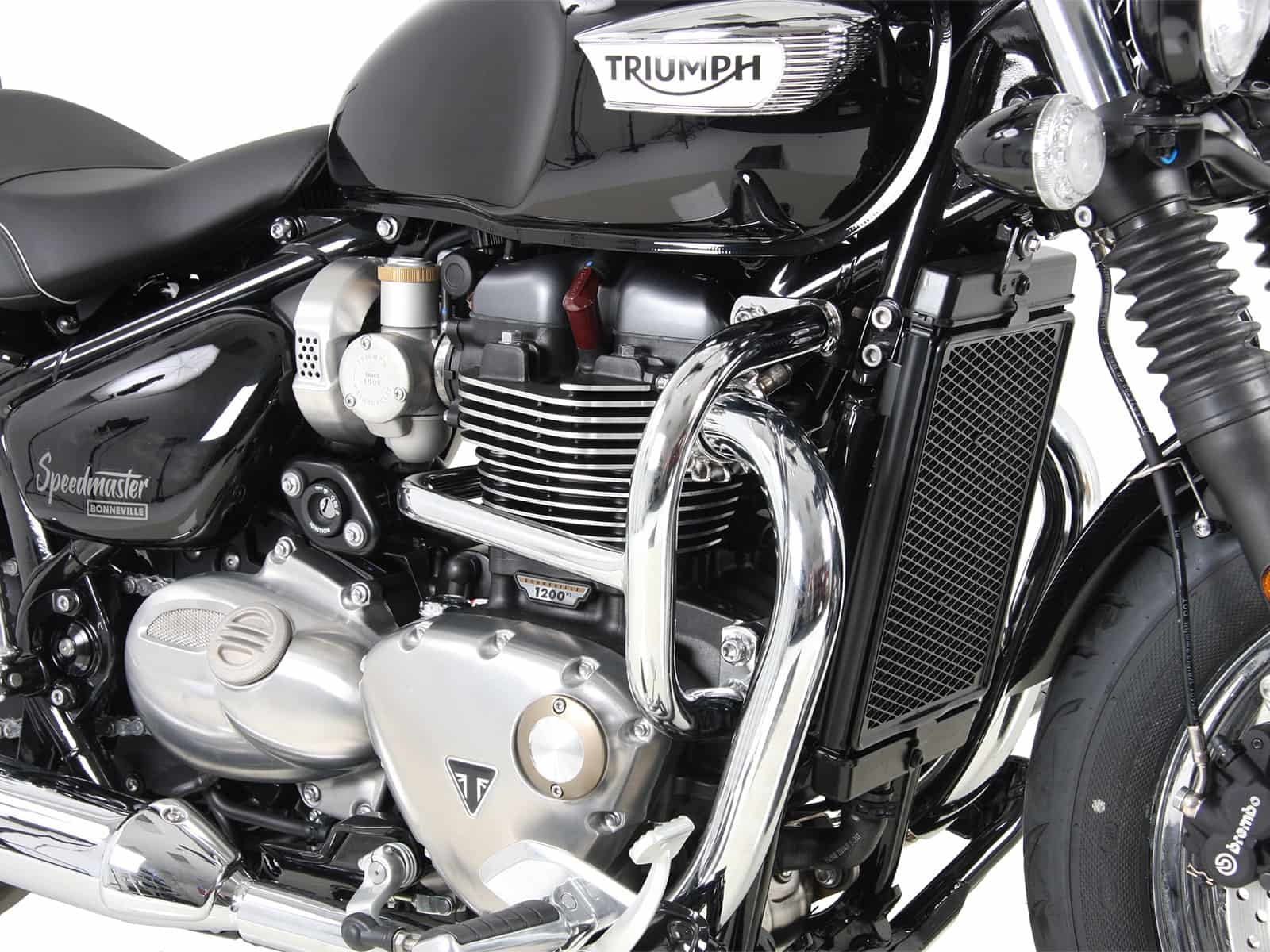 Arceau de protection moteur chromé pour Triumph Bonneville Speedmaster (18-) Hepco & Becker
