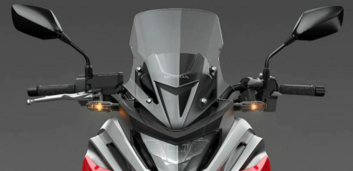 Pare-brise haut pour Honda NC 750 X (21-) original Honda