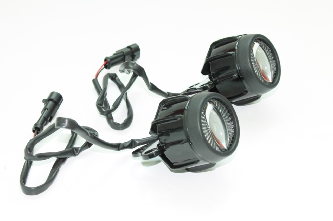 Phares antibrouillard à LED pour Aprilia Tuareg 660 / SR GT 125 / Moto Guzzi V85 TT 24-