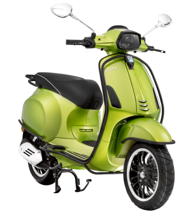 Anneau de lampe pour Vespa Sprint 50-150ccm ('18-), noir mat